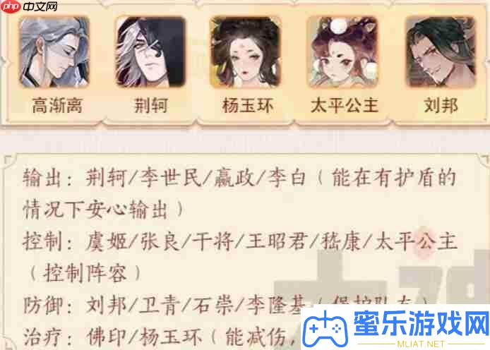 忘川风华录高渐离攻略